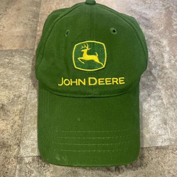 John Deere Other - john deer green logo hat
